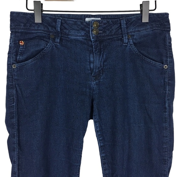 HUDSON Jeans Collin Flap Pocket Skinny Slim Fit Stretch Dark Wash Denim Size 29 - Picture 2 of 13